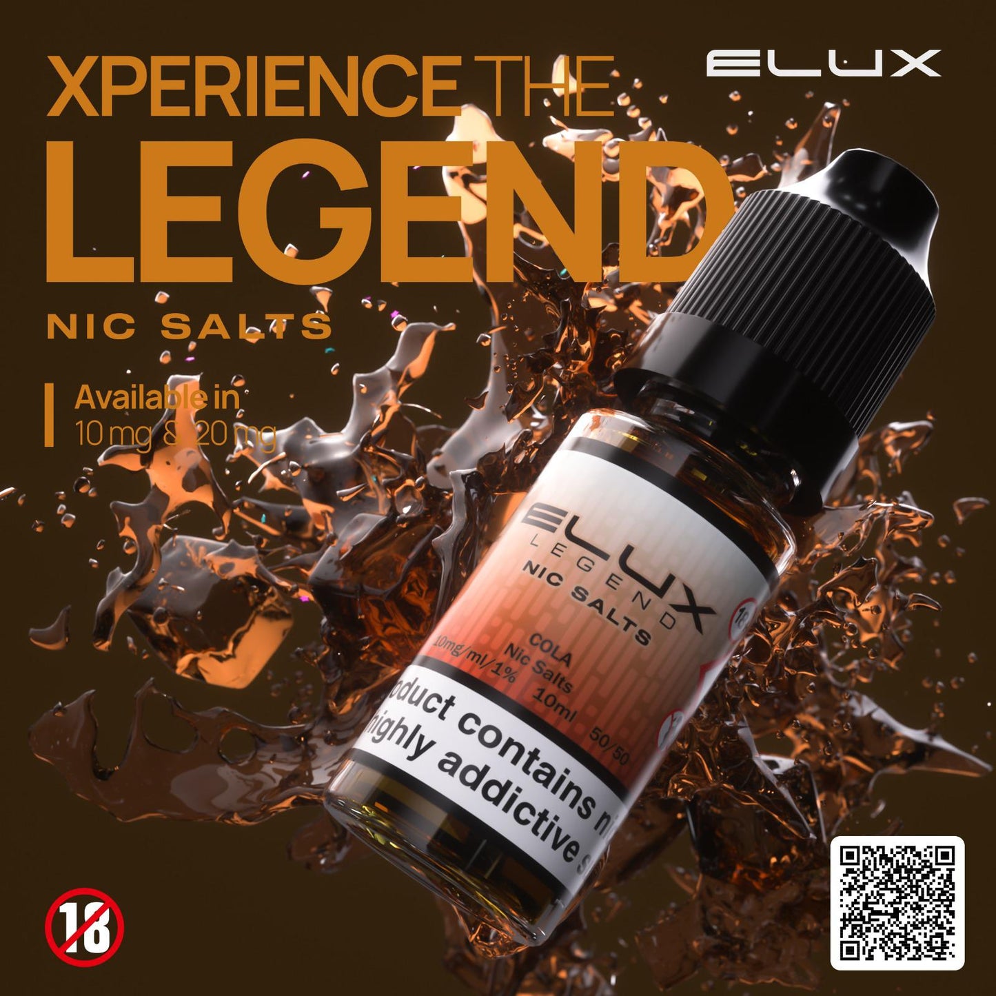 Elux Legend Nic Salts 10ml E-Liquids